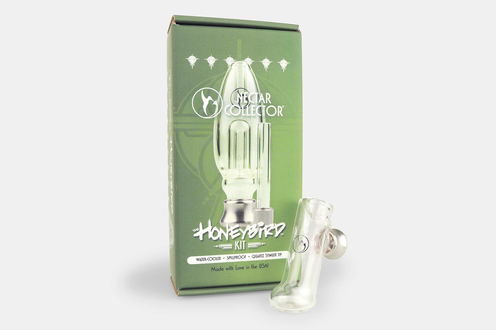HoneyTip Nectar Collector with Titanium Tip - JCVAP®